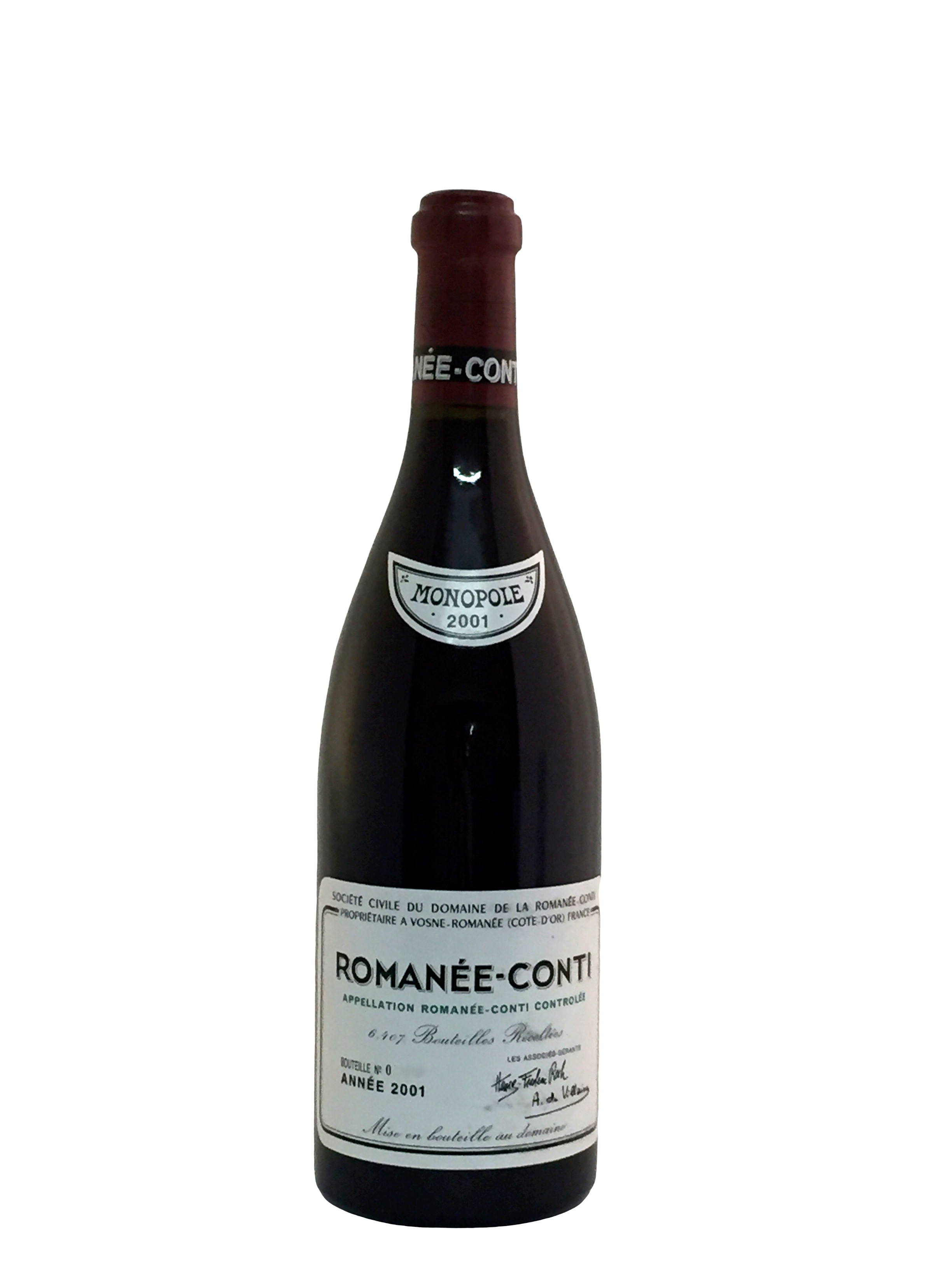 Domaine de la Romanée-Conti (DRC) – Romanée-Conti 2001 Domaine de la Romanée-Conti (DRC) – Romanée-Conti 2001