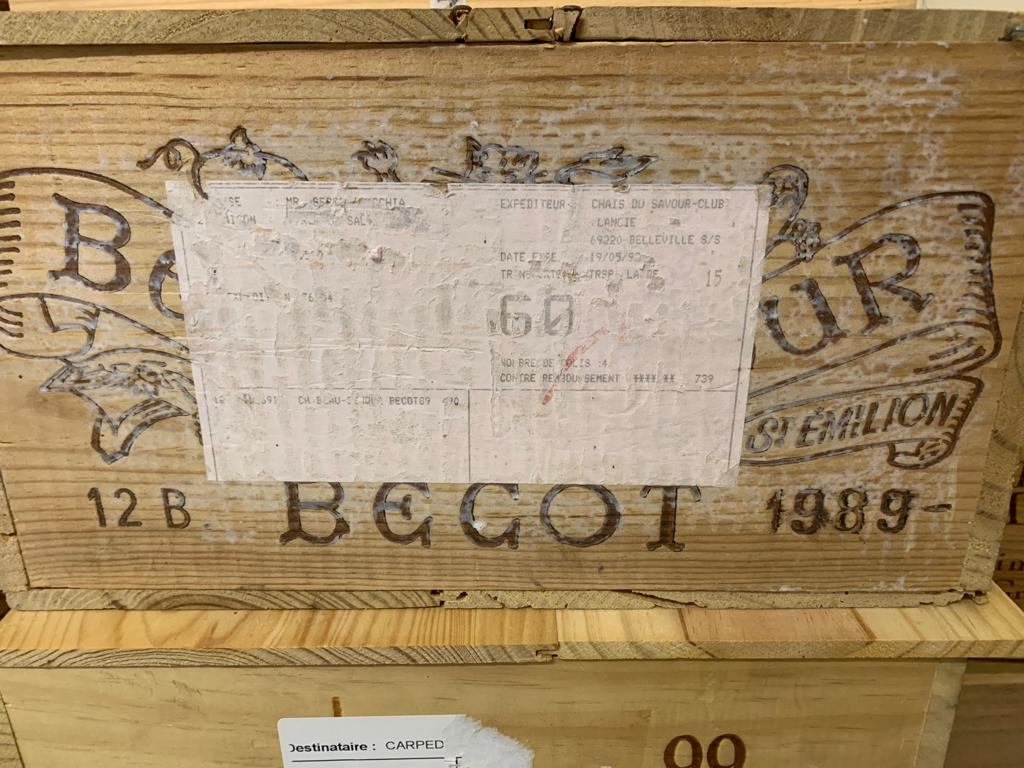 Château Beauséjour Becot 1989 (CBO 12) Château Beauséjour Becot 1989 (CBO 12)