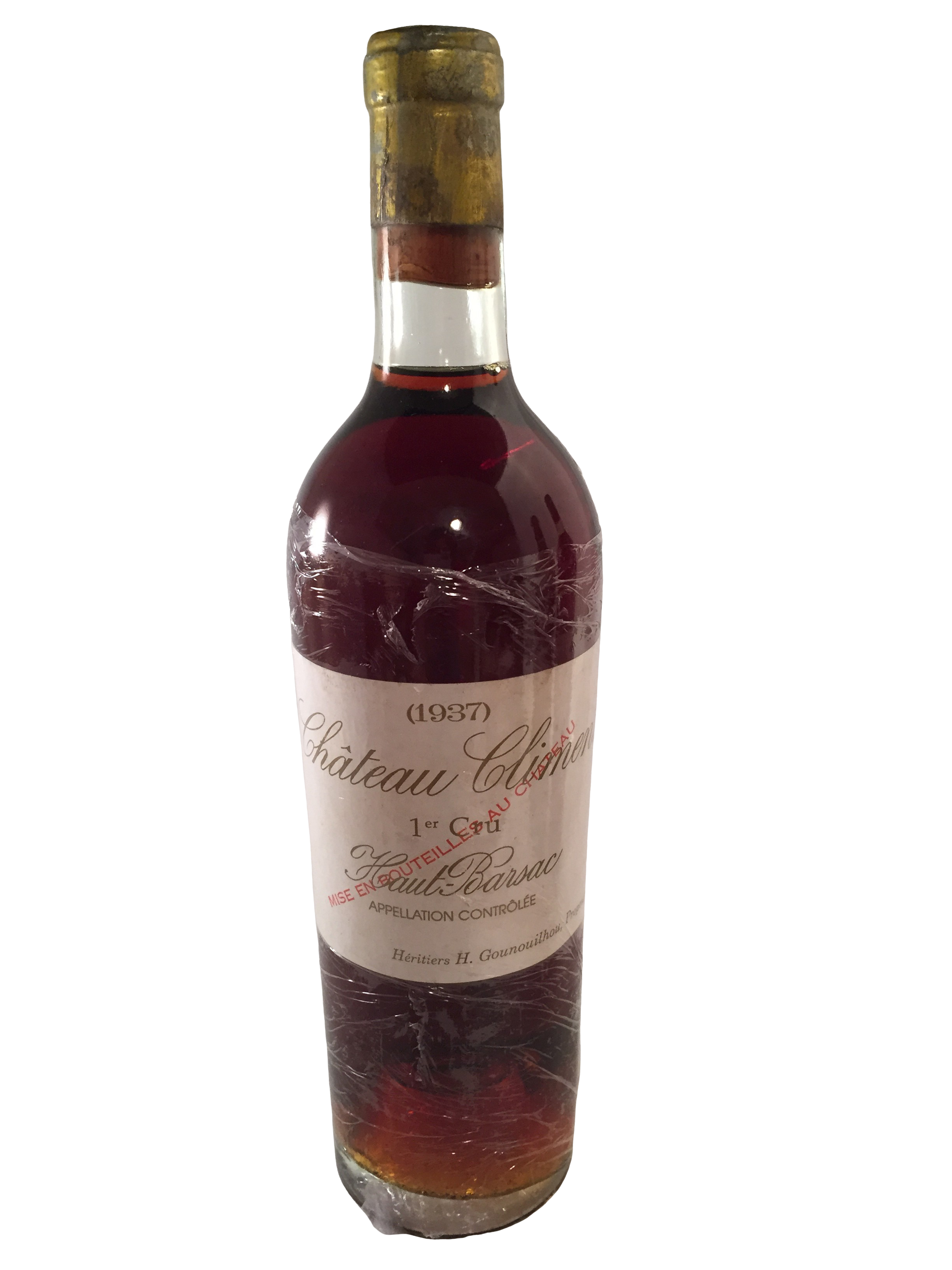 Château Climens 1937