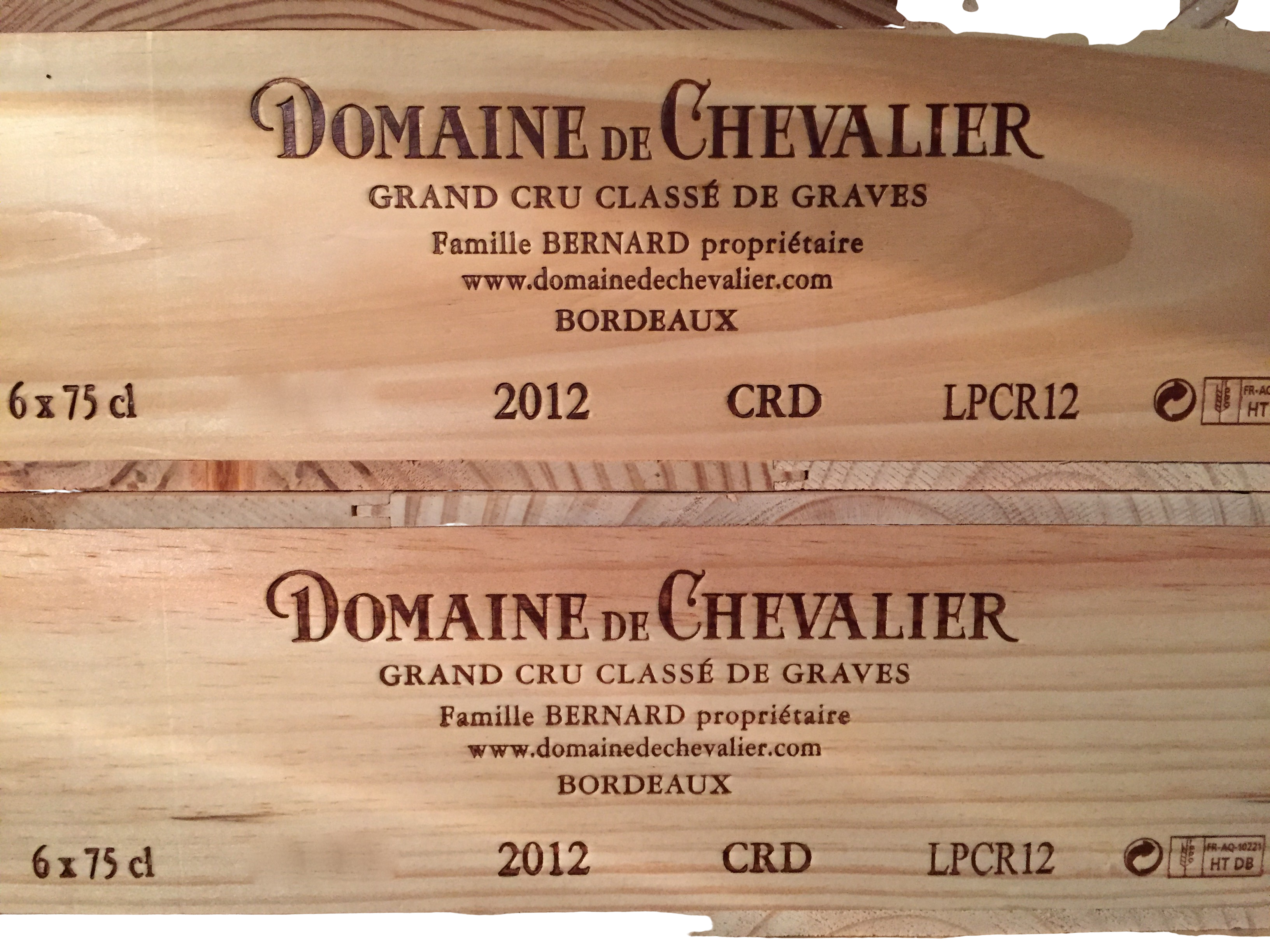 Domaine De Chevalier blanc 2012 (CBO 6) Domaine De Chevalier blanc 2012 (CBO 6)