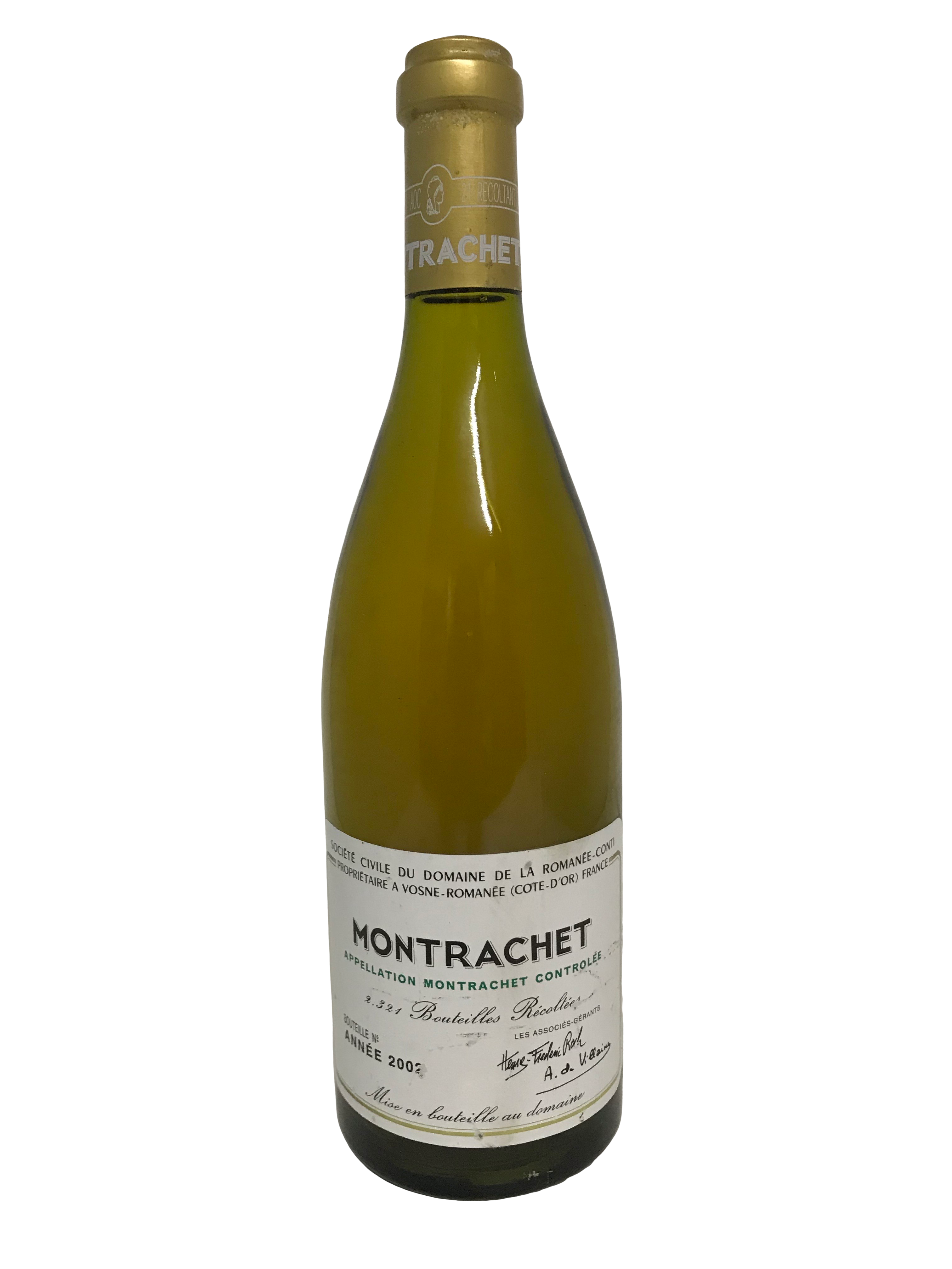 Domaine de la Romanée-Conti (DRC) – Montrachet 2002 Domaine de la Romanée-Conti (DRC) – Montrachet 2002