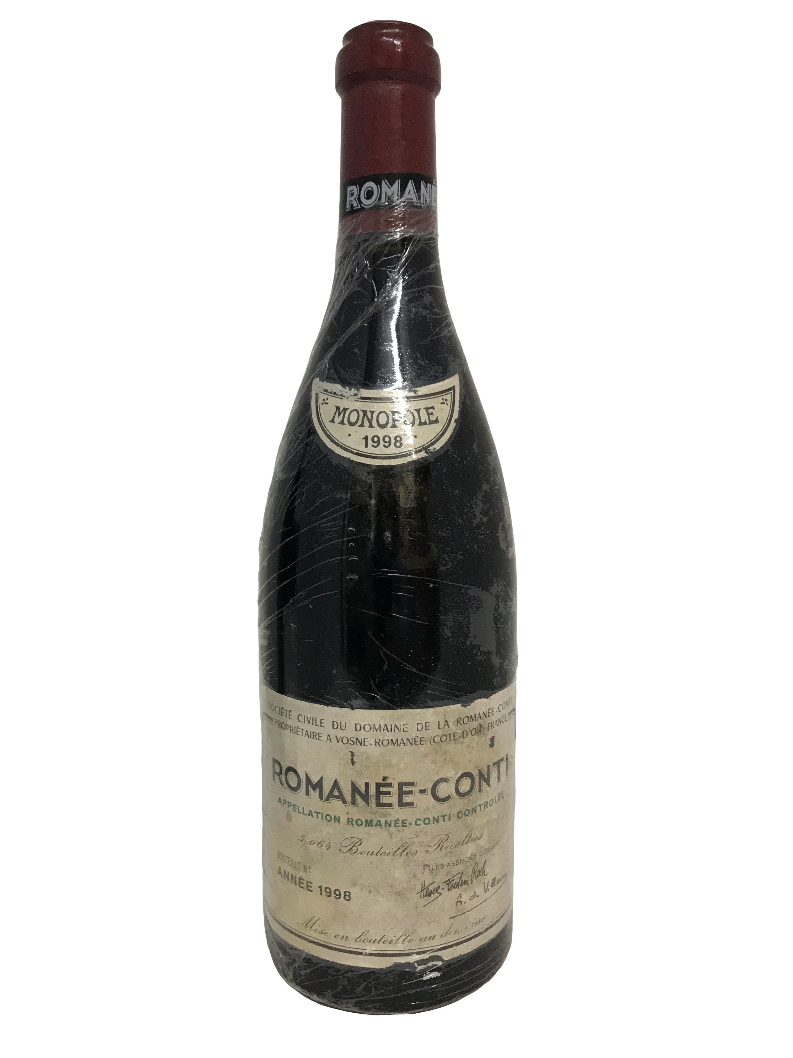 Domaine de la Romanée-Conti (DRC) – Romanée-Conti 1998 Domaine de la Romanée-Conti (DRC) – Romanée-Conti 1998