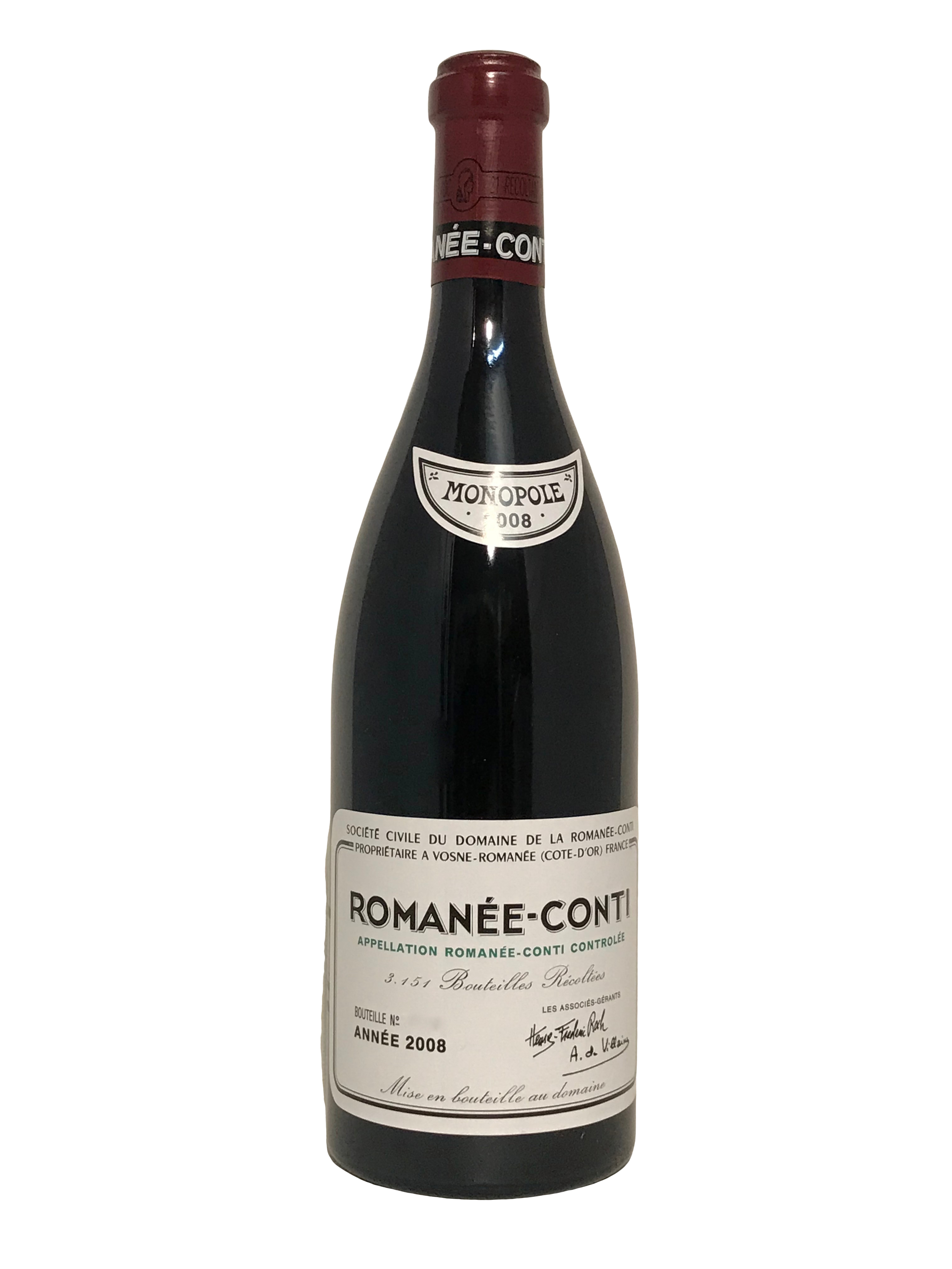 Domaine de la Romanée-Conti (DRC) – Romanée-Conti 2008 Domaine de la Romanée-Conti (DRC) – Romanée-Conti 2008