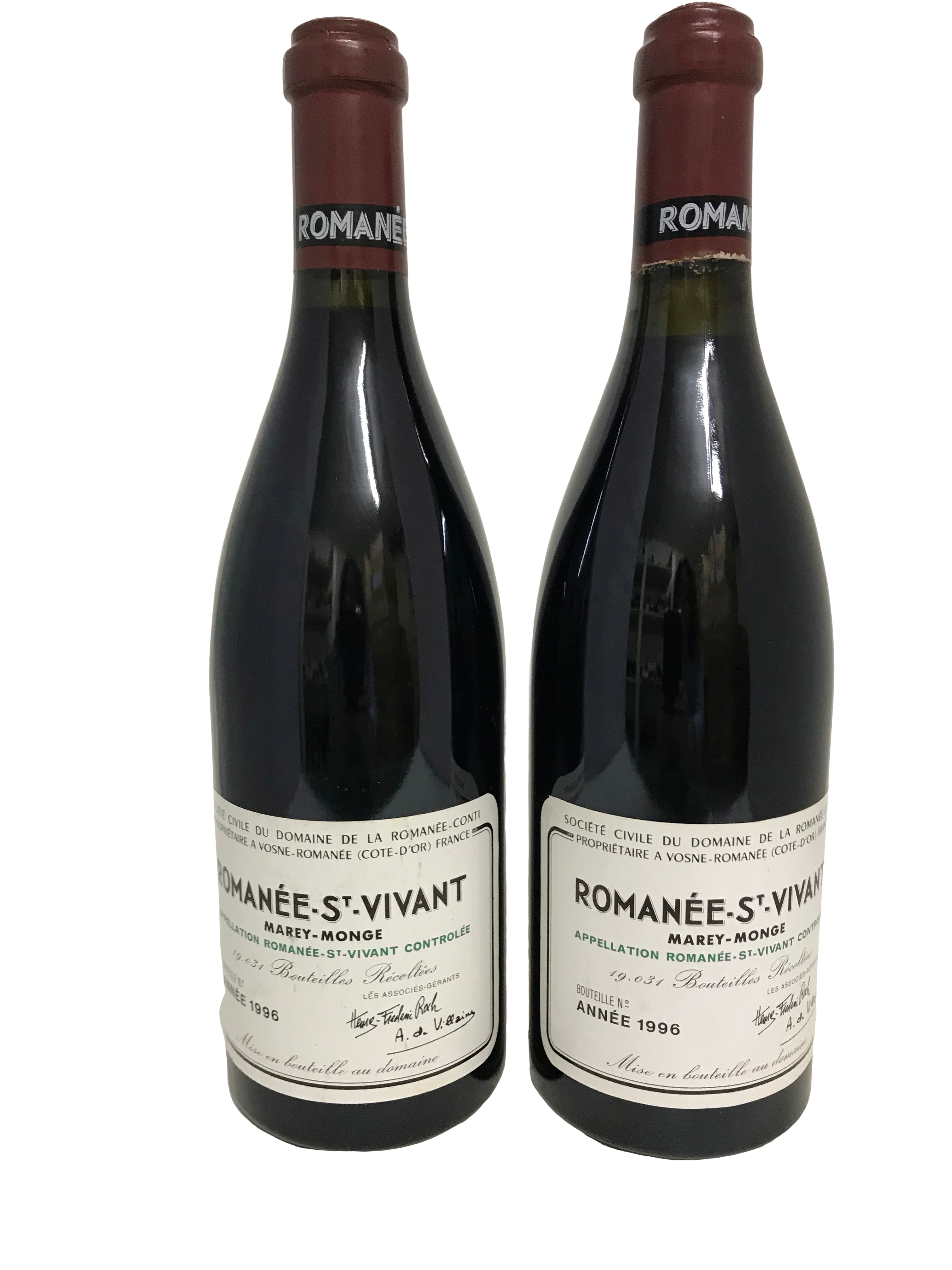 Domaine de la Romanée-Conti (DRC) – Romanée-Saint-Vivant 1996 Domaine de la Romanée-Conti (DRC) – Romanée-Saint-Vivant 1996