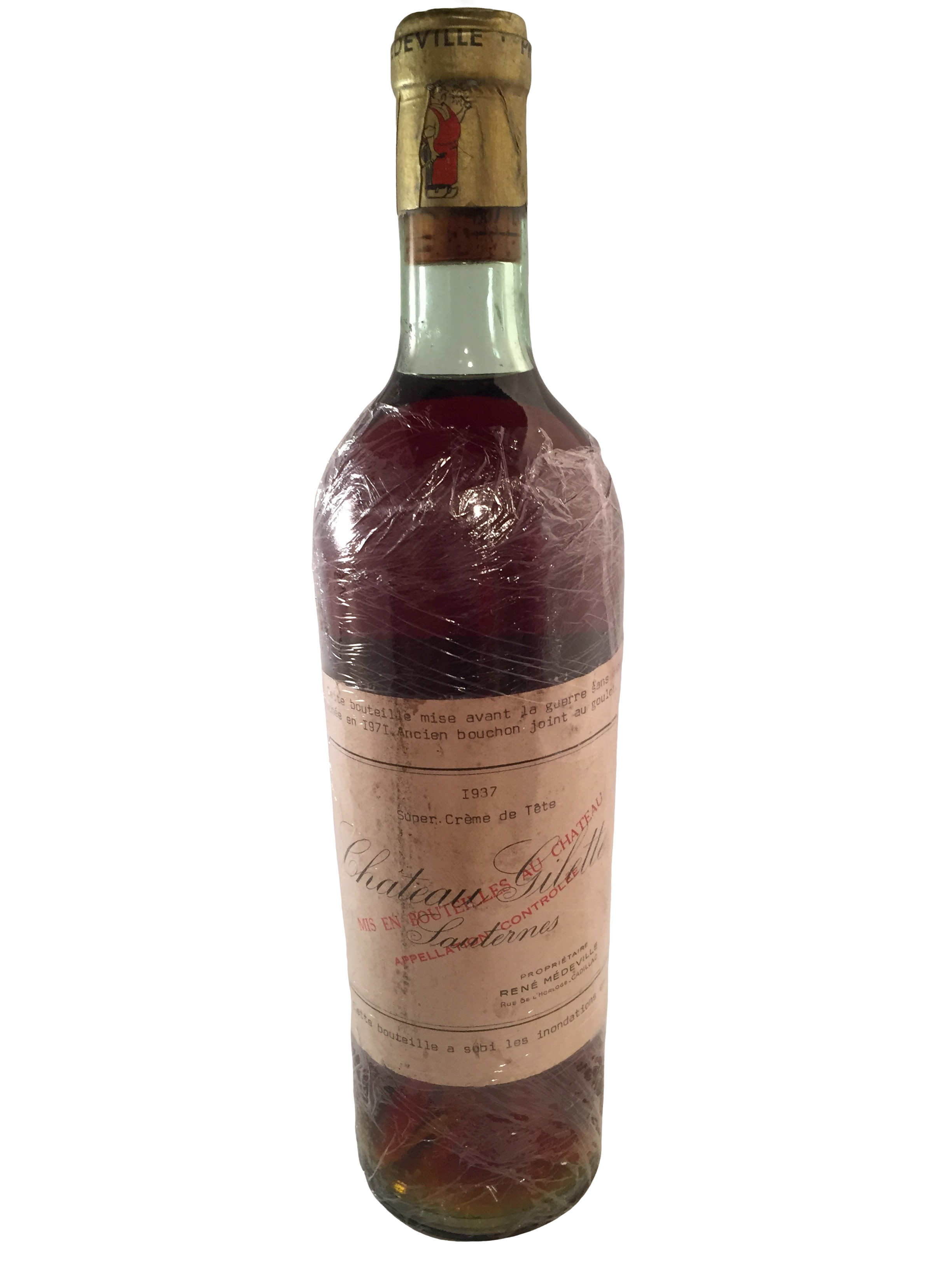 Château Gilette Crème de Tête 1937