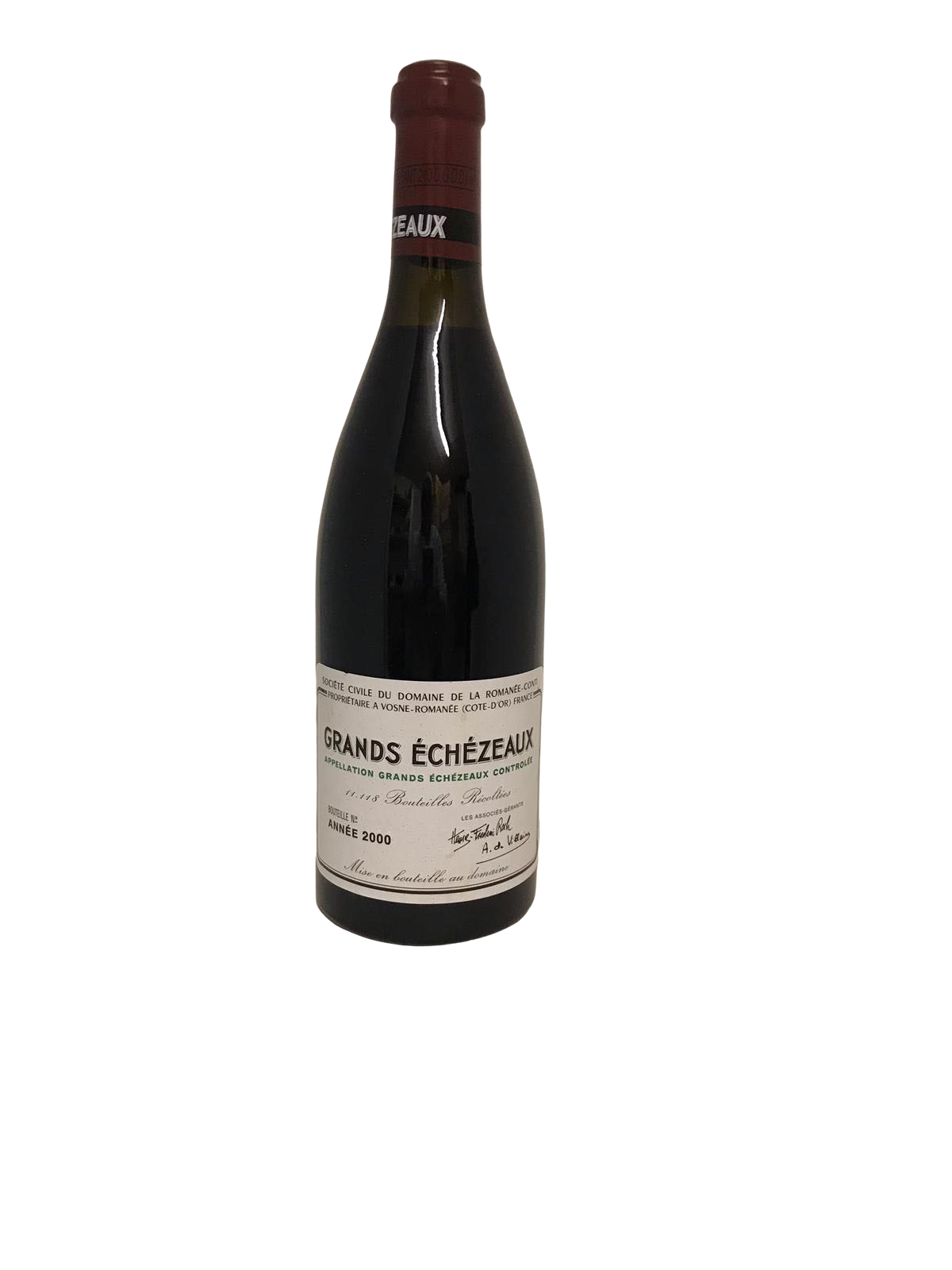 Domaine de la Romanée-Conti (DRC) – Grands-Echezeaux 2000