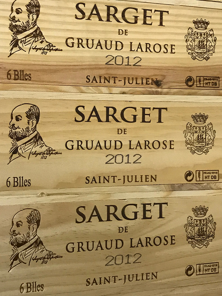 Sarget de Château Gruaud Larose 2012 (CBO 6) Sarget de Château Gruaud Larose 2012 (CBO 6)
