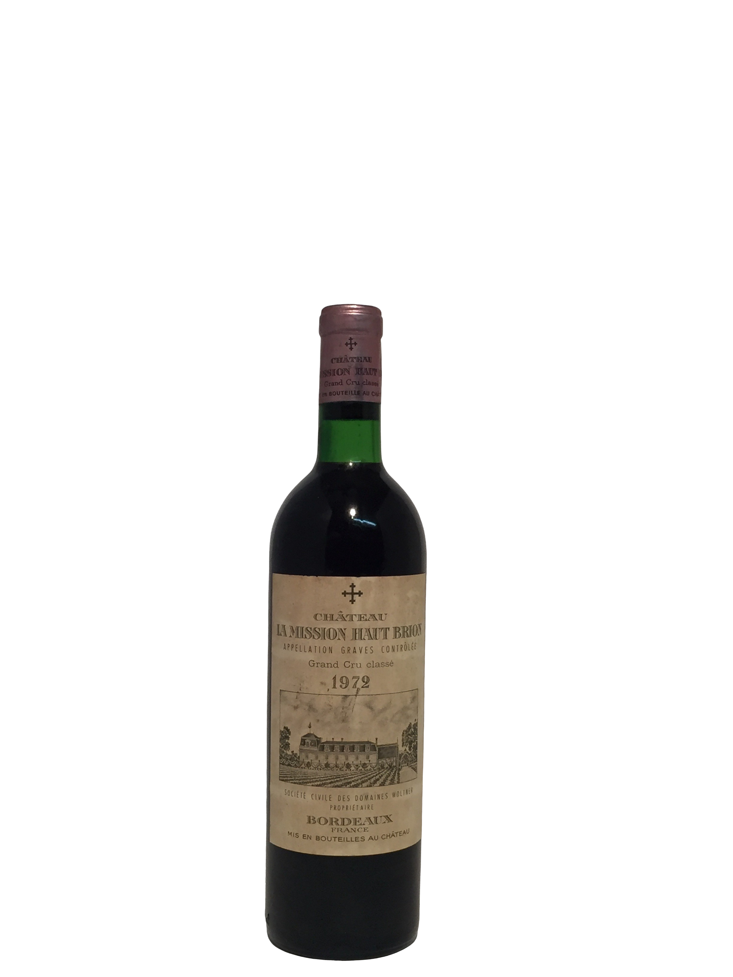 Château La Mission Haut-Brion 1972 Château La Mission Haut-Brion 1972