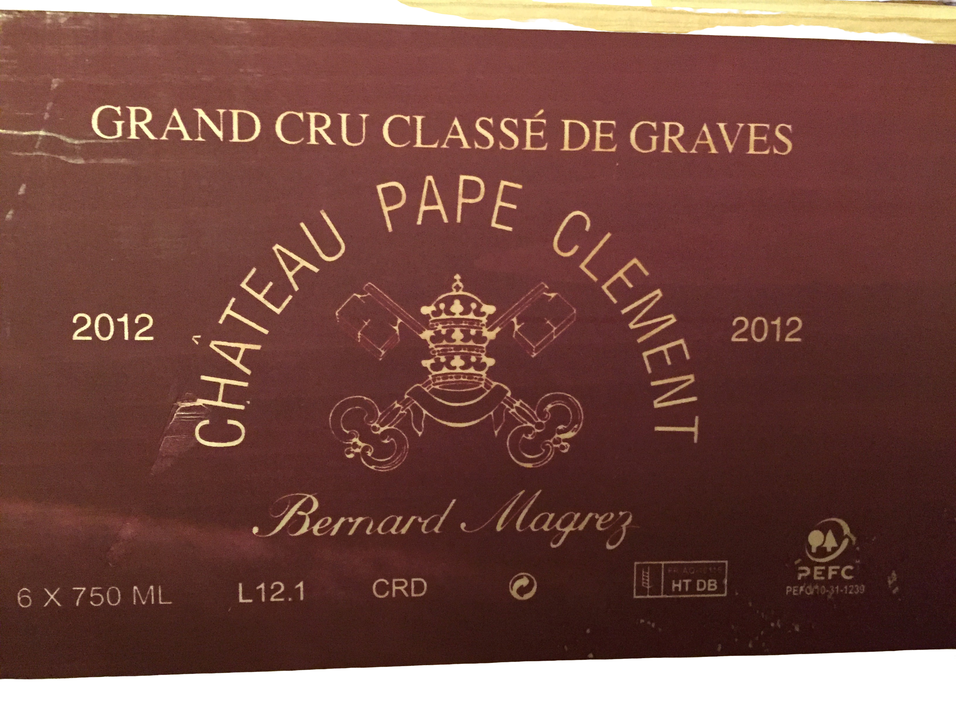 Château Pape Clément 2012 (CBO 6)