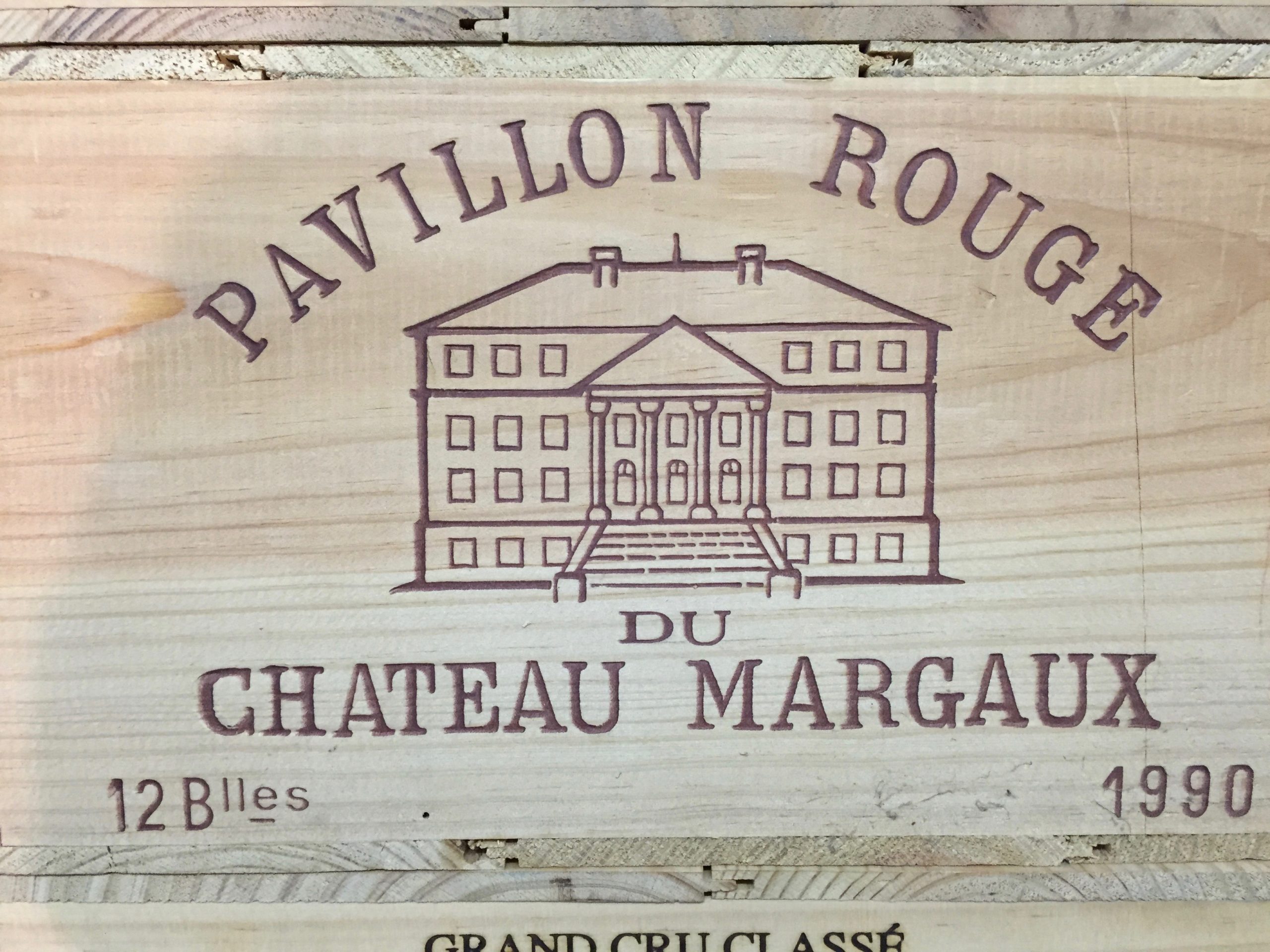 Château Margaux Pavillon rouge 1990 (CBO 12)