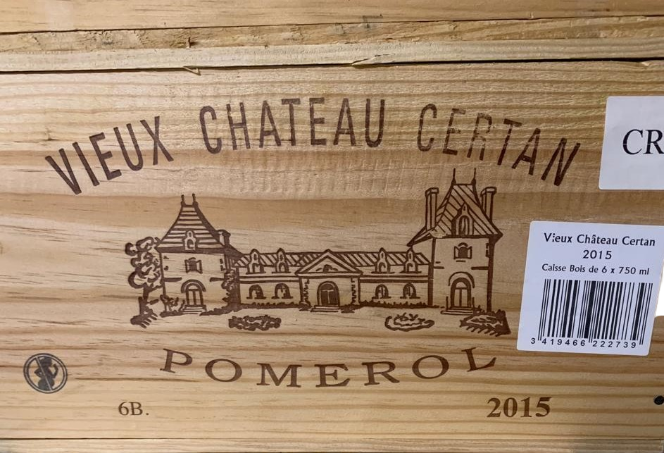 Vieux Château Certan 2015 (CBO 6) Vieux Château Certan 2015 (CBO 6)