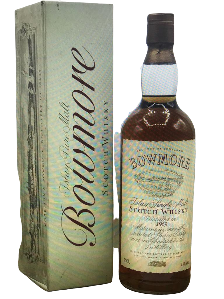 Whisky BOWMORE single malt 1969