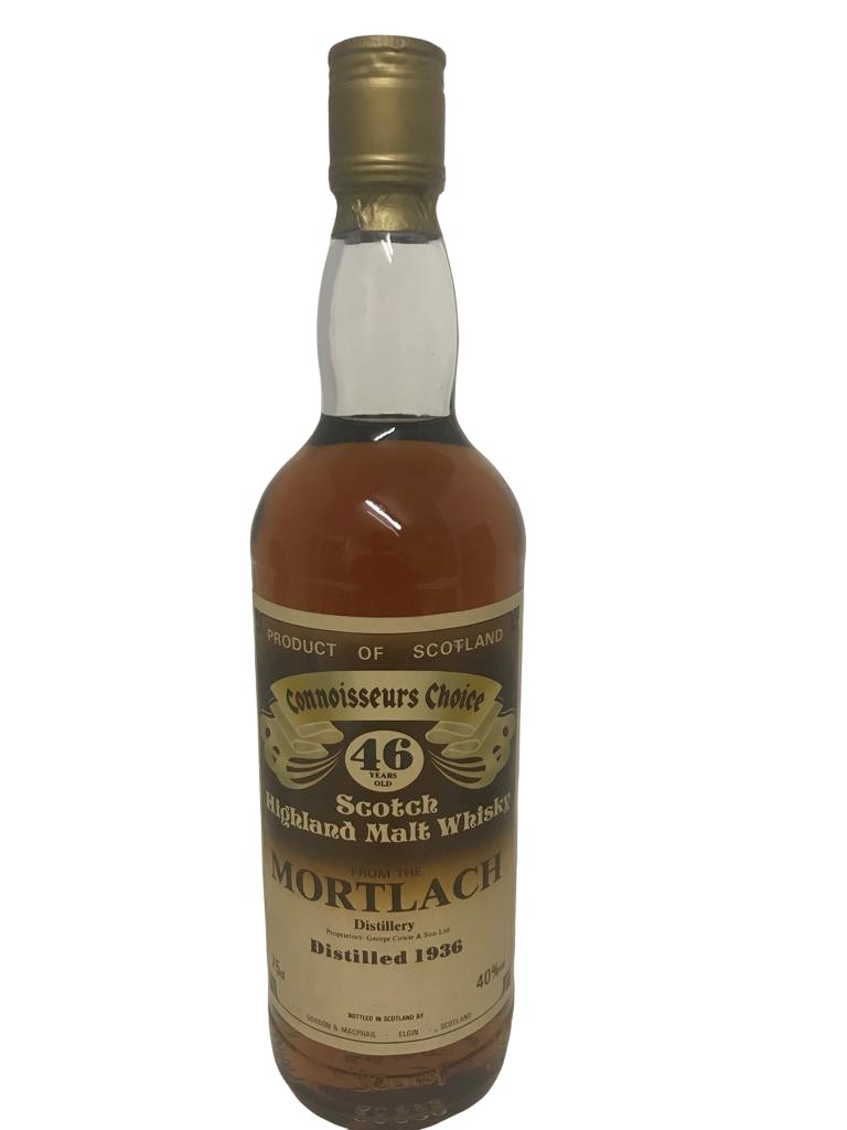 Whisky MORTLACH 46 years connoisseurs choice distilled 1936