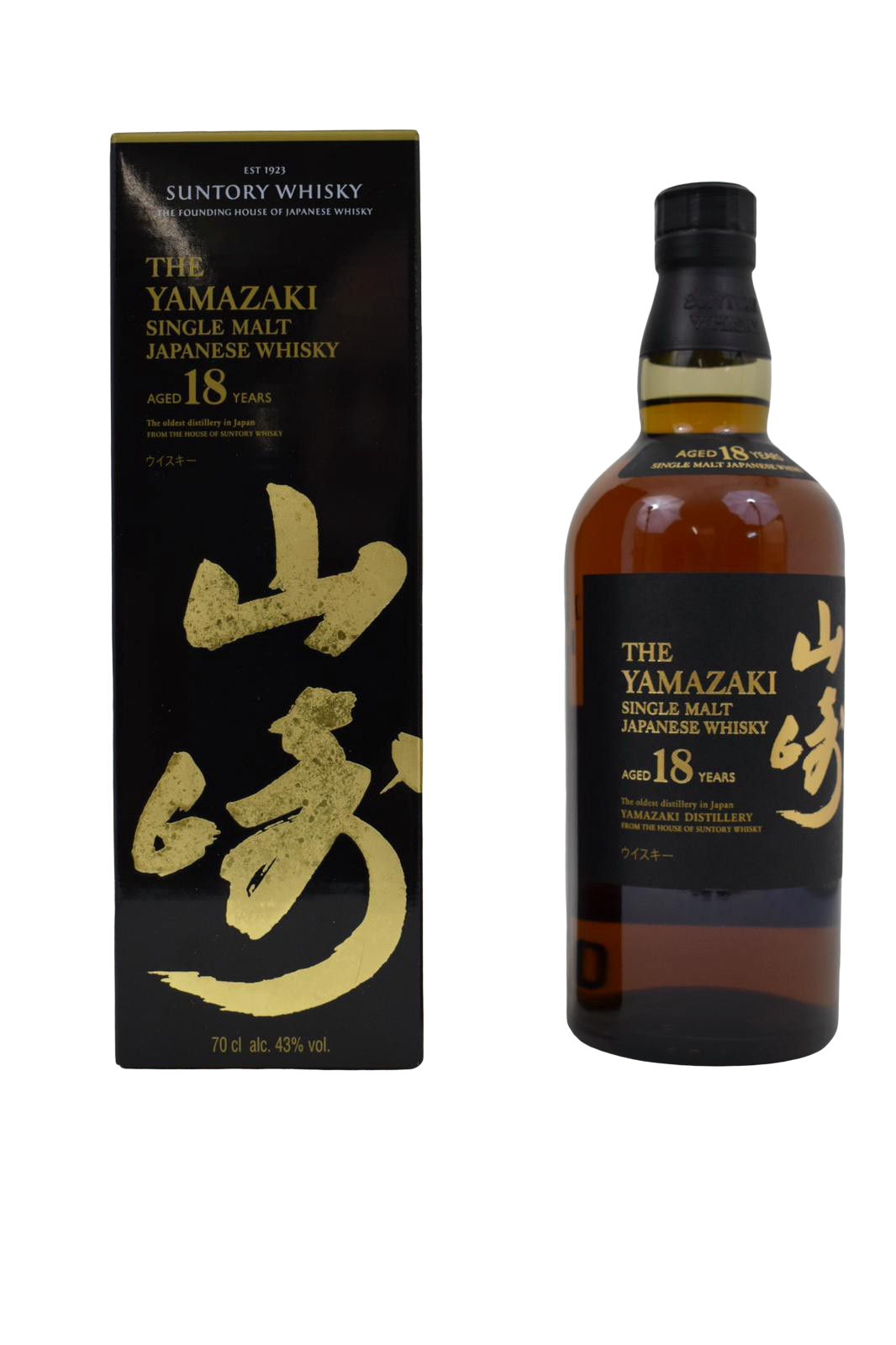 Whisky YAMAZAKI Single Malt aged 18 years