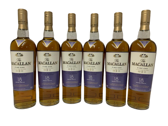 Whisky MACALLAN Single Highland – Fine Oak -Triple cask matured -18 years old