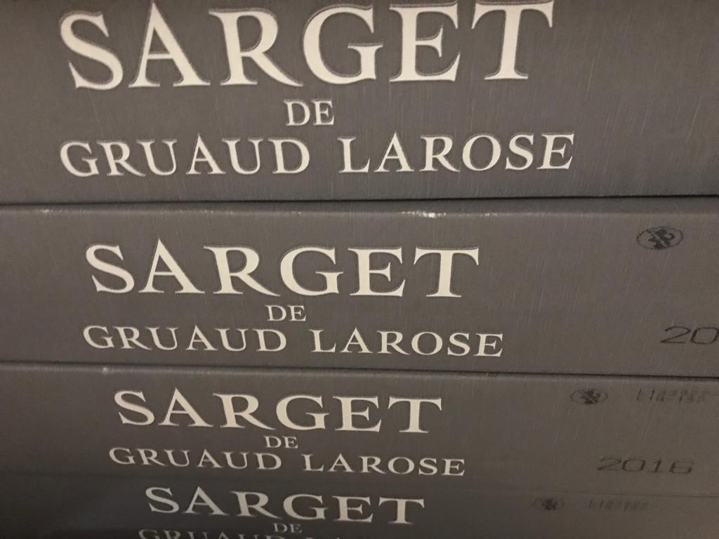 Sarget de Château Gruaud Larose 2016 (Carton de 6) Sarget de Château Gruaud Larose 2016 (Carton de 6)