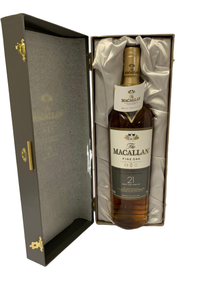 Whisky MACALLAN Single Highland – Fine Oak -Triple cask matured – 21 years old