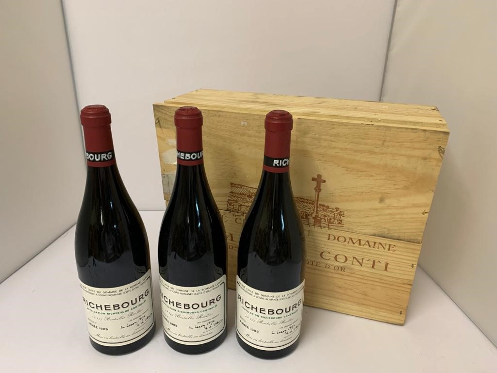 Domaine de la Romanée-Conti (DRC) – Richebourg 1989 (CB0 3) Domaine de la Romanée-Conti (DRC) – Richebourg 1989 (CB0 3)