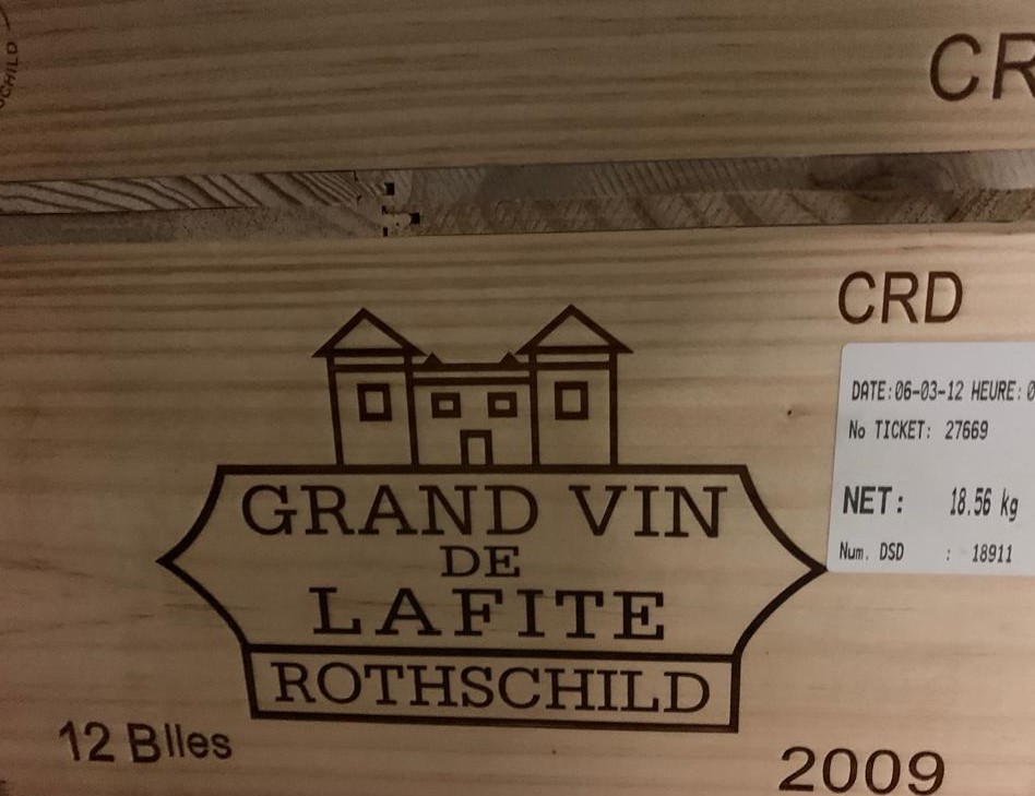 Château Lafite-Rothschild 2009 (CBO 12 cerclée) Château Lafite-Rothschild 2009 (CBO 12 cerclée)